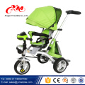 2017 new design baby tricycle low price/Alibaba selling big wheel kids tricycle with handle/steel baby push tricycle for toddler